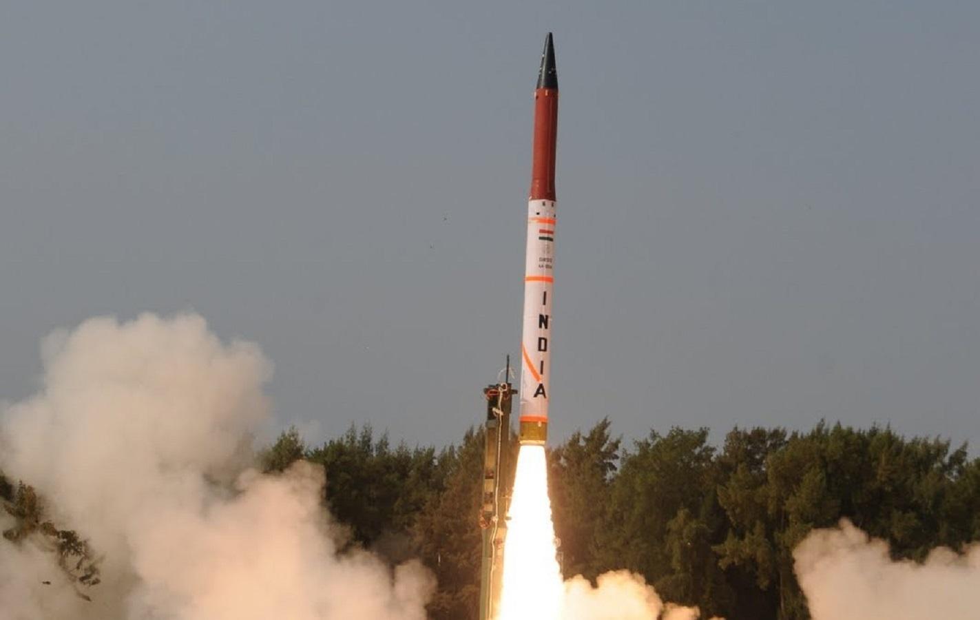 Agni-IV missile being test-fired from Abdul Kalam Island off the Odisha coast (File photo: DRDO) Agni-IV missile being test-fired from Abdul Kalam Island off the Odisha coast (File photo: DRDO)