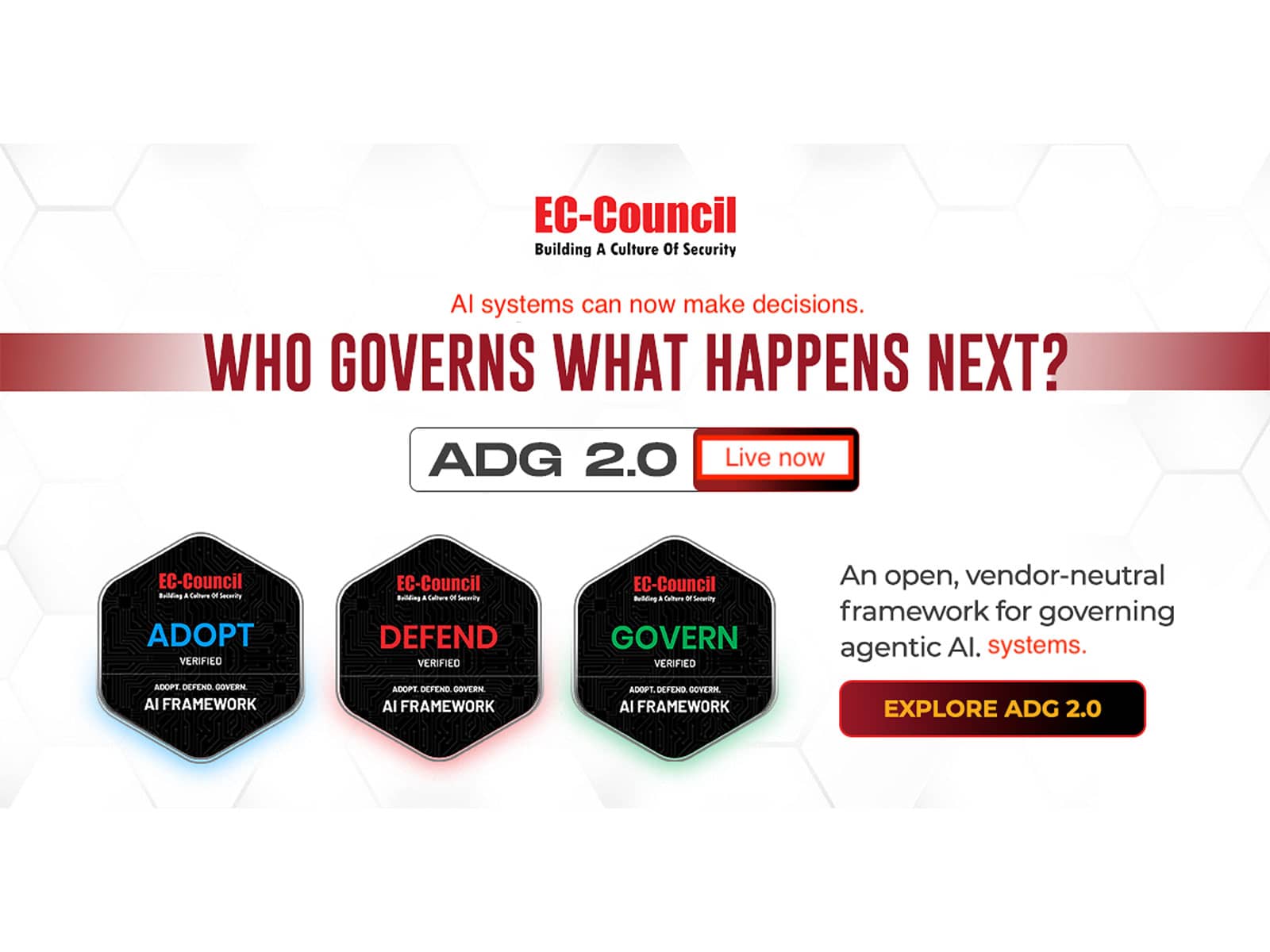 EC-Council Releases ADG 2.0 and Offers Its AI Governance Crosswalks Free to Every Government, Regulator and Standards Body as Nations Split on AI Rules