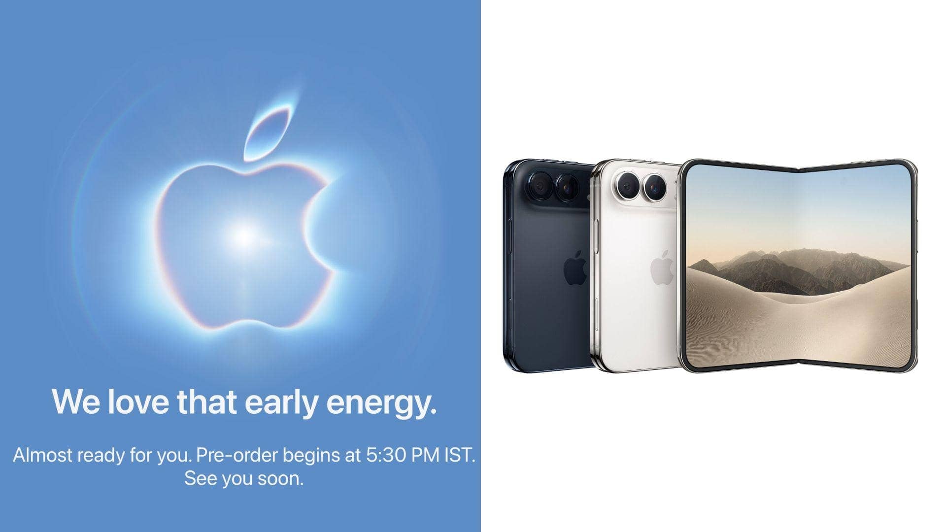 iPhone Duo Pre-Orders Start at 5:30 PM, Prices Begin at Rs 2.99 Lakh