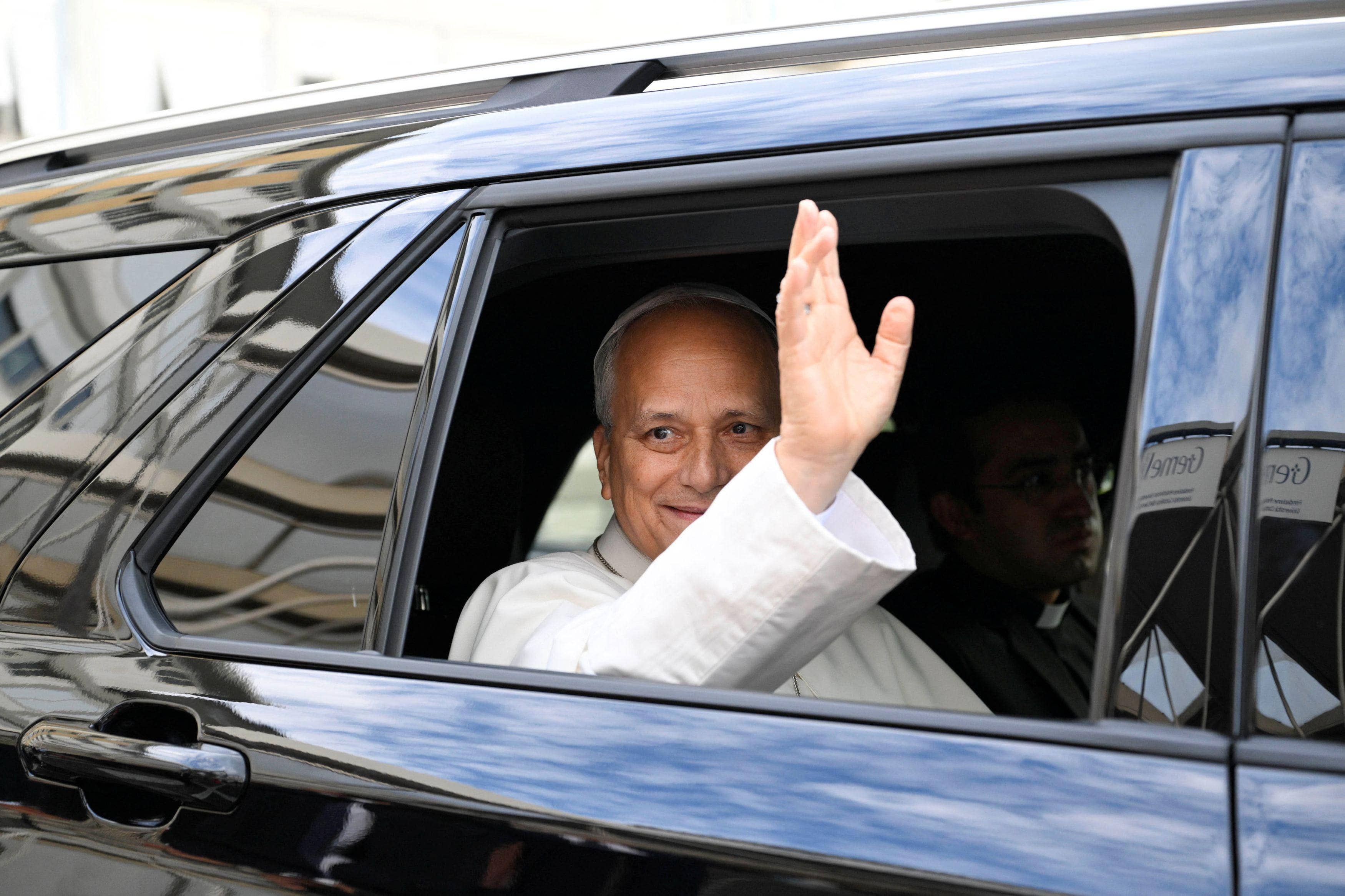 Pope Leo returns to Vatican after lung cancer surgery, recovery on track