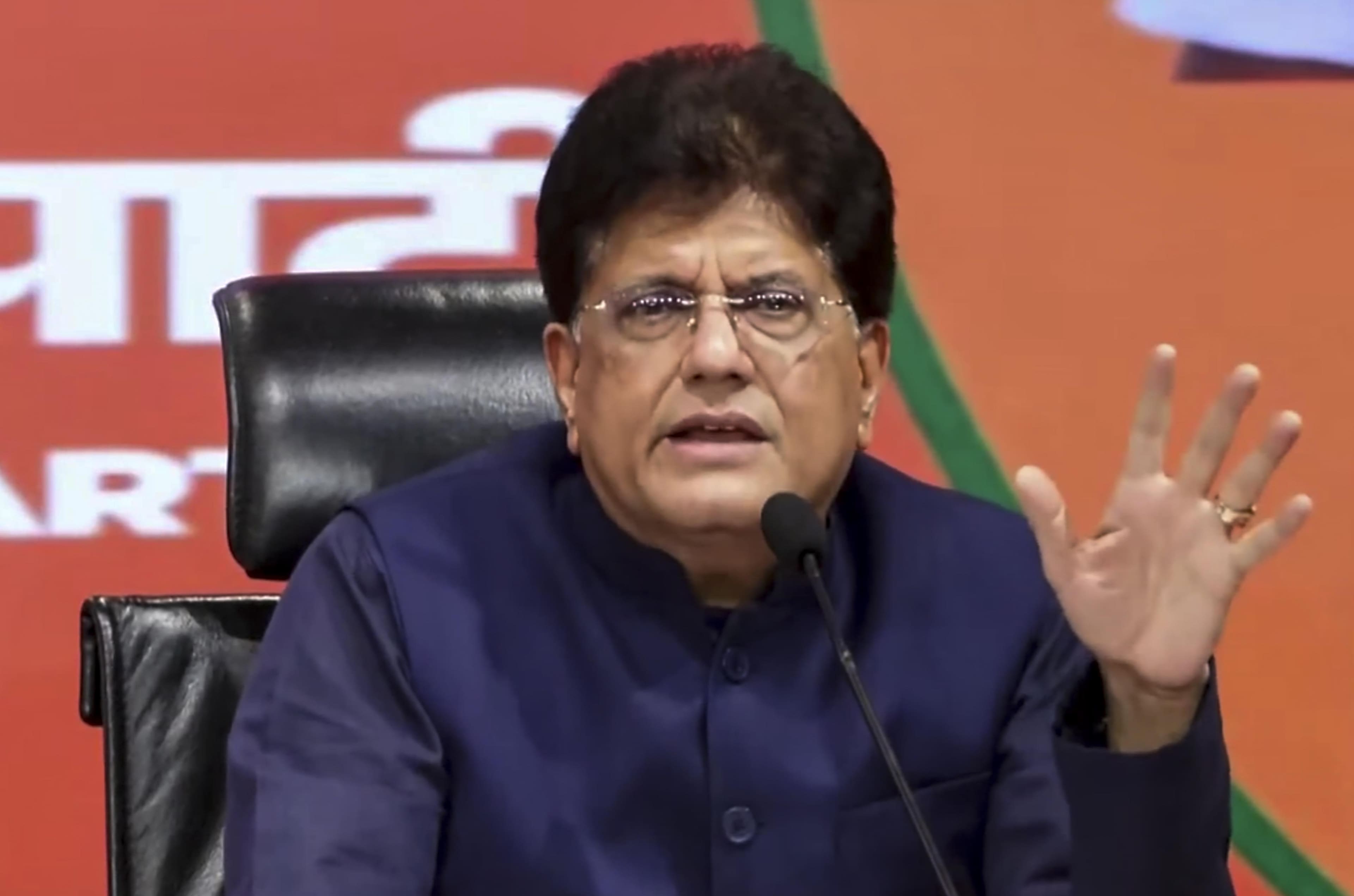 India, US fine-tuning trade pact after concluding most discussions: Goyal