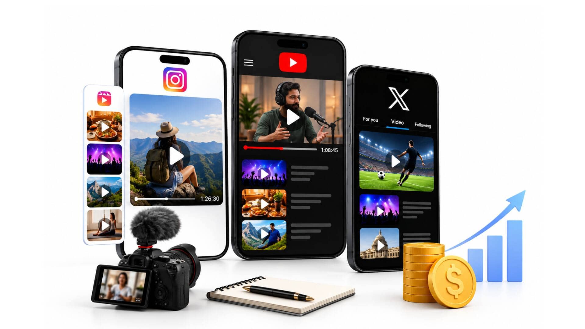 Social Media Platforms Expand into Longer Video Content