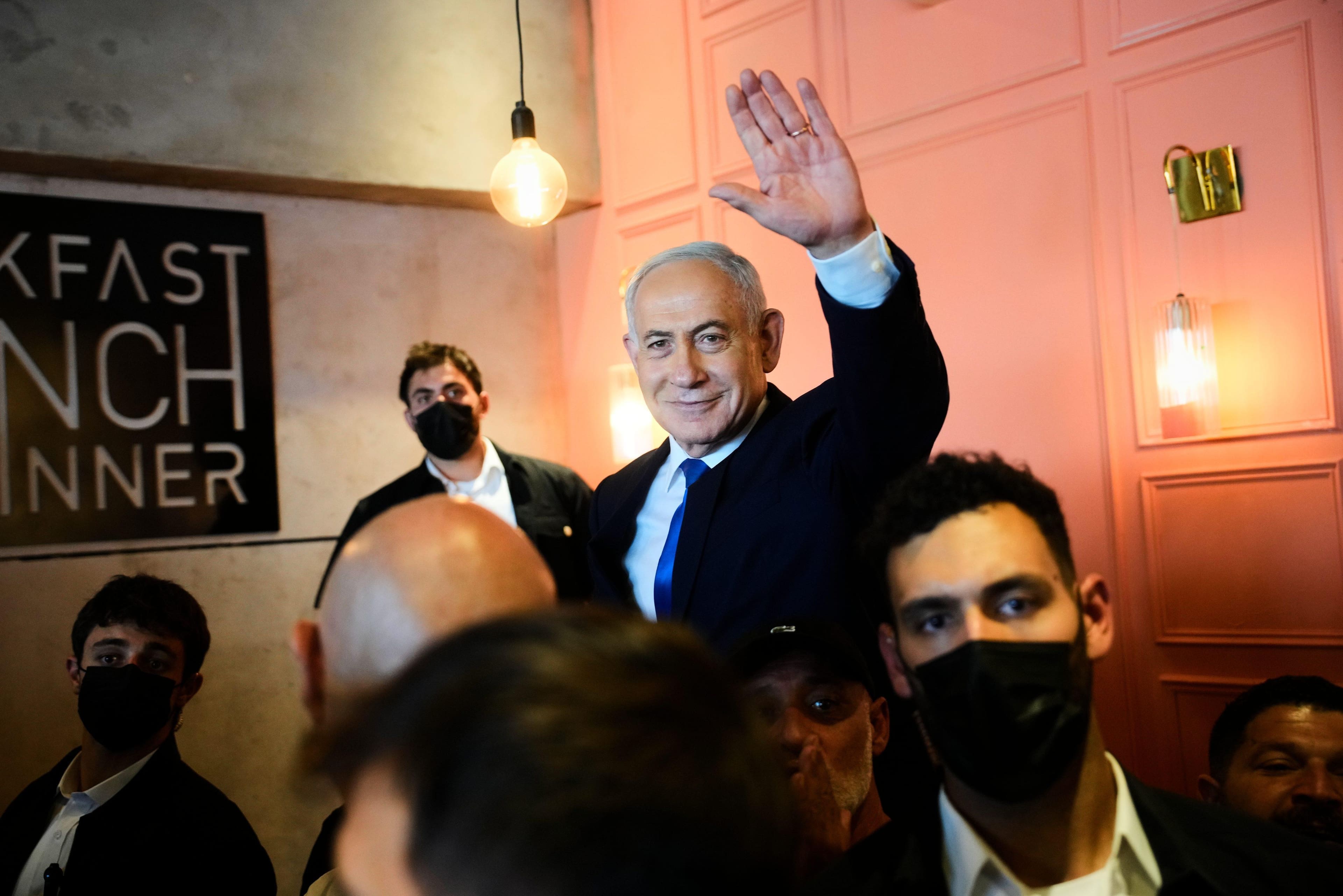 Israel election: Netanyahu bloc leads with 53 seats as 90% of votes counted