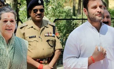 Gandhi family among early voters