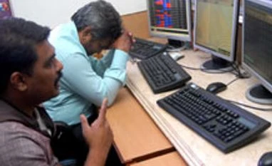Sensex ends 600 points lower, rupee slips below 66 against dollar