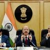 Chief Election Commissioner Nasim Zaidi, along with Election Commissioners Achal Kumar Jyoti and Om Prakash Rawat, announcing poll schedule for five states during a press conference (Photo: PTI)