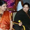 AIADMK General Secretary VK Sasikala with late Tamil Nadu chief minister J Jayalalithaa. Photo: PTI