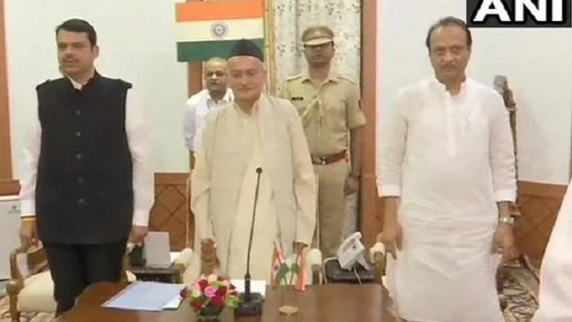 Devendra fadnavis, Ajit Pawar Devendra fadnavis, Ajit Pawar