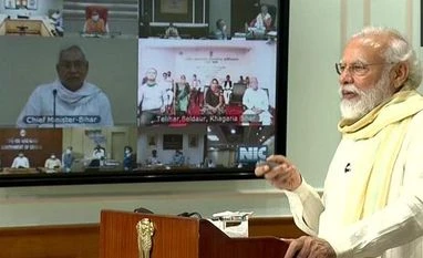 Covid-19: PM Modi launches 'Garib Kalyan Rojgar' scheme for migrant workers Narendra Modi