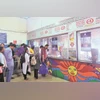 ticket counter, indian railway