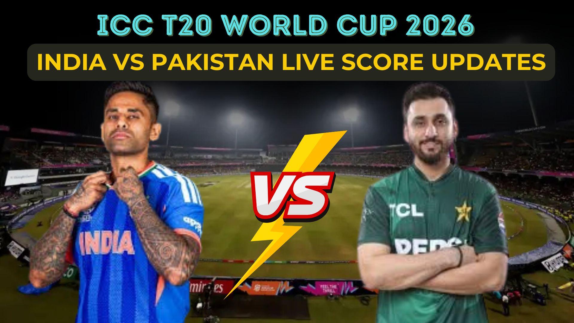 India vs Pakistan LIVE SCORE T20 WC: India batting first; Both captains avoid handshake