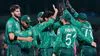 The Pakistan cricket team celebrating wicket vs England. Photo: PTI