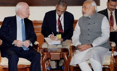 McCain's brain cancer draws attention to possible agent orange connection File photo. Prime Minister Narendra Modi with US Senator John McCain at a meeting in New Delhi