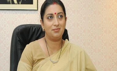 Smriti Irani objects use of 'dear' for her File Photo