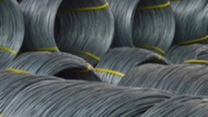 Steel wire rod coils; Image courtesy: RINL World steel output falls 2.8% in 2015; first decline since 2009