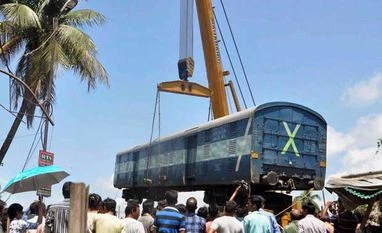 12 coaches of express train derail in Kerala; none injured Representative image