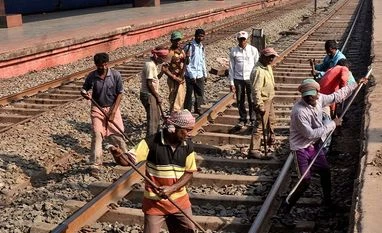 Goods train derails as Naxals uproot railway track in Dantewada Railway