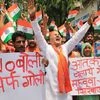 Shiv Sena activists raise slogans against the recent incidents of ceasefire violation from Pakistan side of the border, in Jammu on Monday, June 04, 2018.