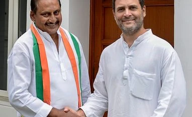 Former Andhra Pradesh CM Kiran Kumar Reddy resigns from Congress Rahul Gandhi, N Kiran Kumar Reddy
