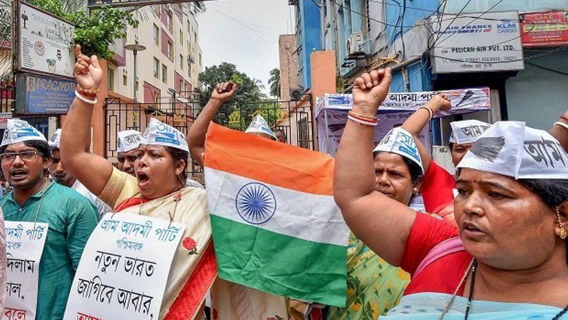 AAP protest AAP protest