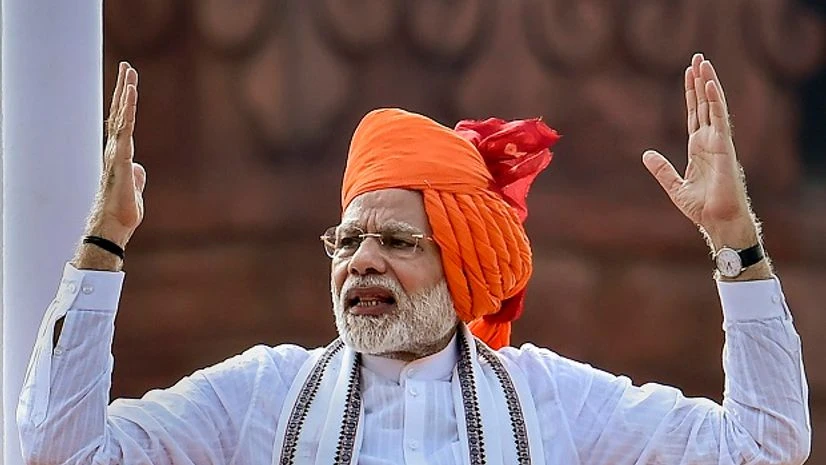 modi modi on independence day