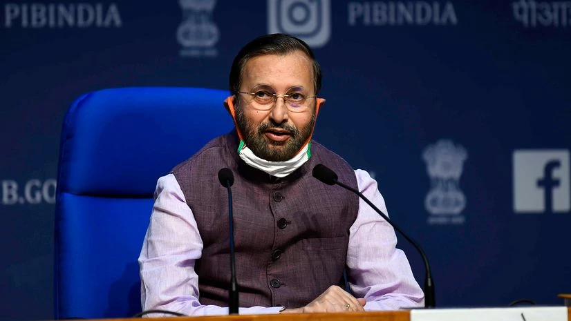 Prakash Javadekar Union Minister Prakash Javadekar addresses media on cabinet decisions, in New Delhi.