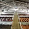 Thousands of beds are seen at a temporary Covid-19 care centre as coronavirus cases rise across the state, at Bengaluru International Exhibition Centre (BIEC), in Bengaluru.