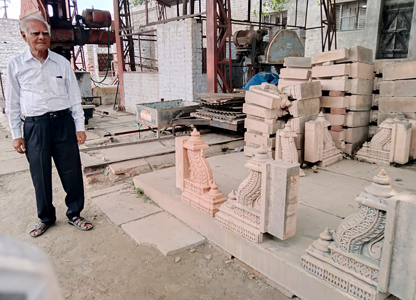 The shrine will be ready for devotees after 3.5 years The shrine will be ready for devotees after 3.5 years