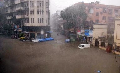 Heavy rain in Mumbai disrupts suburban rail services on Central Railway Mumbai rain