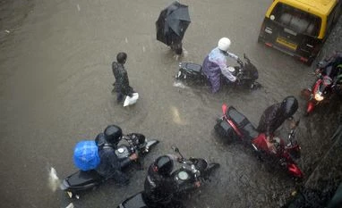Rains back in Mumbai after break, cause landslide and water-logging Mumbai rain