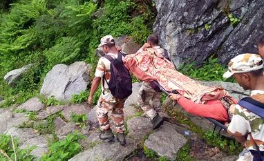 Landslide near ITBP camp in Chamoli district blocks Badrinath Highway ITBP