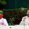 Union Minister1vironment, Forest & Climate Change, Information & Broadcasting and Heavy Industries and Public Enterprise, Prakash Javadekar