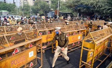 Several border points in Delhi remain closed as farmers' protest continues Farmers protest, farmers protest in delhi, farmers from punjab