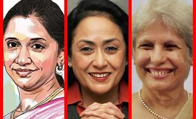 Malavika Hegde, Jyotsna Suri, Anu Aga Malavika Hegde, Jyotsna Suri, Anu Aga