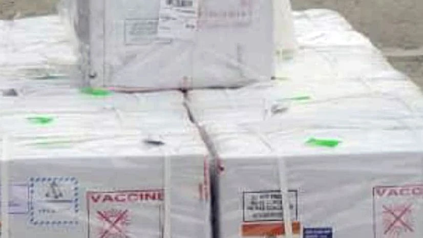 Consignment of Covid-19 vaccine reaches Bhutan from India Consignment of Covid-19 vaccine reaches Bhutan from India
