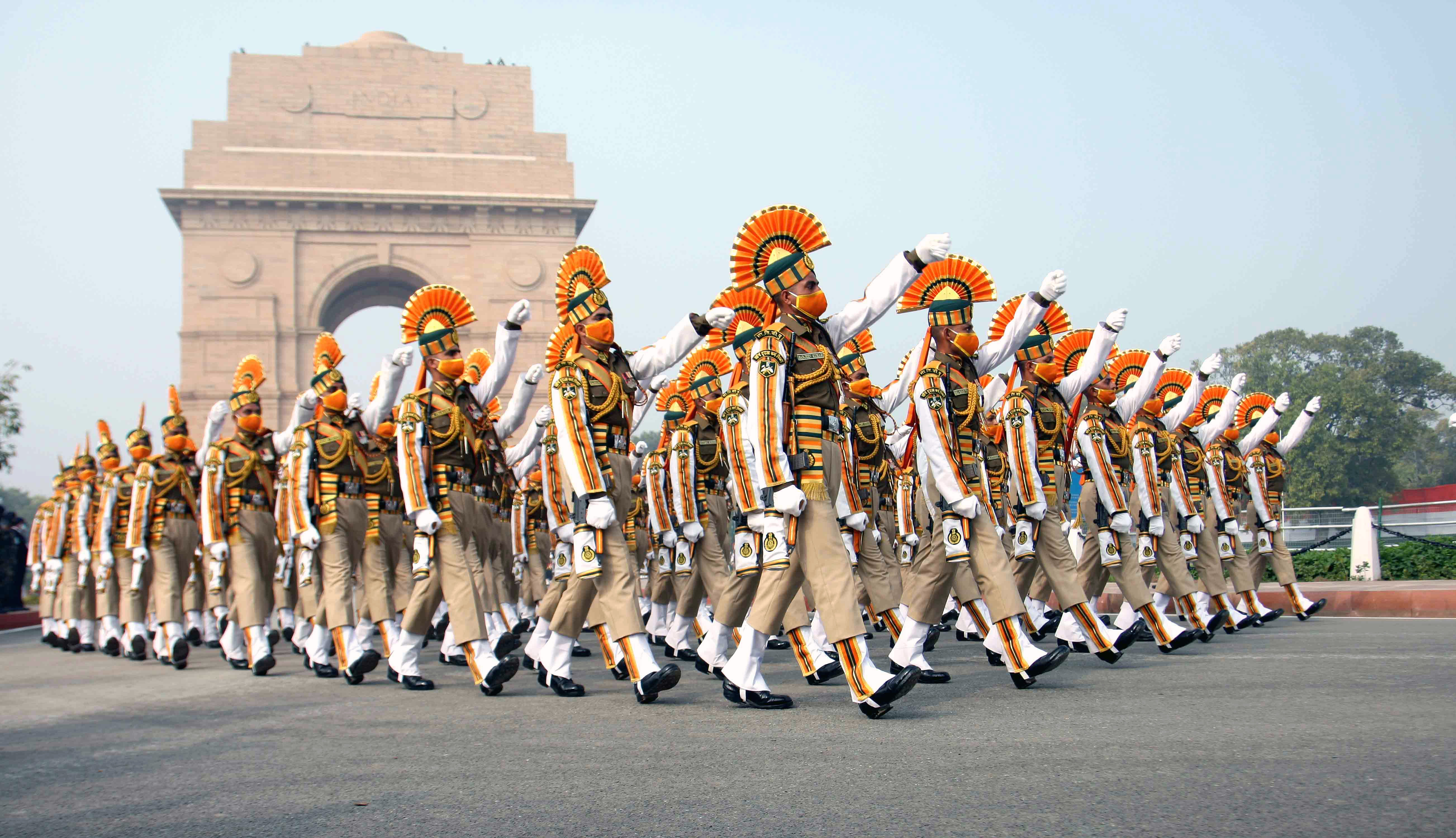 In Pictures Republic Day Parade Preparations In Full Swing At New
