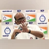 NCP Chief Sharad Pawar addressing a press conference in Mumbai NCP Chief Sharad Pawar addressing a press conference in Mumbai