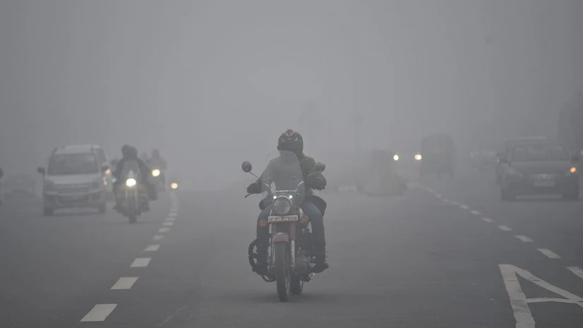Delhi weather, fog Delhi weather, fog