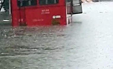 Heavy rains lash Thane, water-logging near CM Eknath Shinde's house Mumbai rain