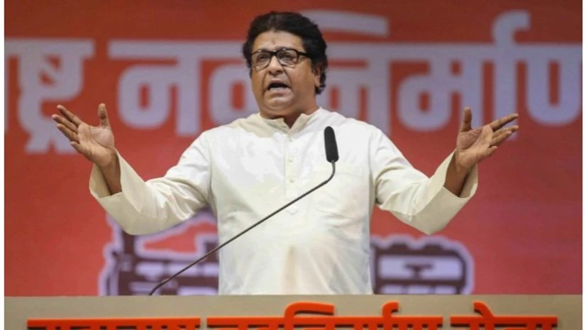 Raj Thackeray Pune: Maharashtra Navnirman Sena (MNS) chief Raj Thackeray speaks during a rally in Pune, Sunday, May 22, 2022. (PTI Photo