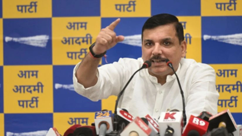 Sanjay Singh ED raids AAP MP Sanjay Singh's premises in Delhi excise policy case