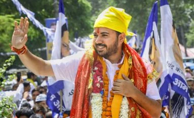 Delhi: AAP accuses BJP of causing loss of Rs 6 cr to MCD over parking fees Durgesh Pathak