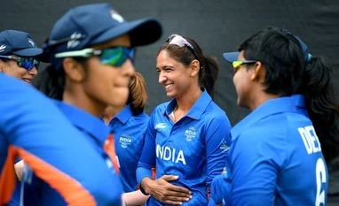Women's T20 WC: India focussed on clash against Pak despite WPL auction Indian skipper Harmanpreet Kaur has a light moment during a team huddle ahead of the 1st Semi-Final match between India women and England women, at Edgbaston, in Birmingham on Saturday (Photo: ANI)