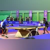 India can be among top five nations in table tennis, feels G Sathiyan Sharath Kamal of PSPB and Sathiyan Gnanasekaran of PSPB in action during the final of the 83rd National Table Tennis Championships (Mens), at SAI Centre, NEHU in Shillong on Monday. Sharath Kamal wins the match.