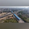 A view of the 19-kilometre elevated Haryana section of the Dwarka Expressway, inaugurated by Prime Minister Narendra Modi, in New Delhi on Monday. This will reduce the commute between Dwarka and Gurgaon to 20 minutes. A view of the 19-kilometre elevated Haryana section of the Dwarka Expressway, inaugurated by Prime Minister Narendra Modi, in New Delhi on Monday. This will reduce the commute between Dwarka and Gurgaon to 20 minutes.