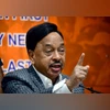 MVA creating wedge over statue collapse ahead of Maha polls: Narayan Rane | News Union Minister of Micro, Small and Medium Enterprises (MSME) Narayan Rane addressing a press conference, at BJP office (Photo: ANI)