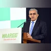 Hitesh Chimanlal Doshi, Chairman and MD, Waaree Energies | Photo: Kamlesh Pednekar Hitesh Chimanlal Doshi, Chairman and MD, Waaree Energies at IPO Press Conference in Mumbai