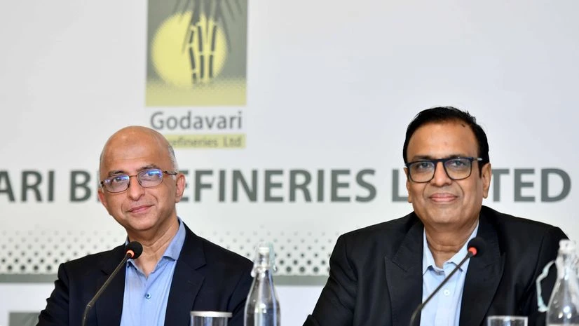 (L-R) Samir Shantilal Somaiya, CMD, and Naresh Khetan, CFO, Godavari Biorefineries (Photo: Kamlesh Pednekar) (L-R) Samir Shantilal Somaiya, CMD, and Naresh Khetan, CFO, Godavari Biorefineries (Photo: Kamlesh Pednekar)