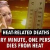 Heat-related deaths: Every minute, one person dies from heat