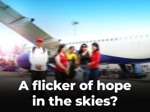 A flicker of hope in the skies?